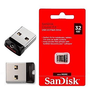 PEN DRIVE SANDISK CRUZER FIT 32GB