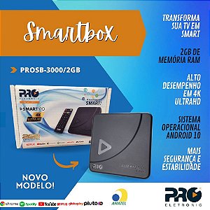 SMARTPRO ELETRONIC PROSB-3000 2GB RAM 4K