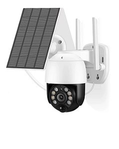 CAMERA IP EXTERNA WIFI SOLAR 1920 X 1080 360º