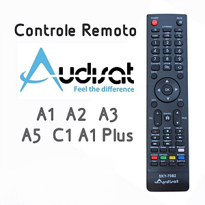 Controle Remoto Audisat A1|A1 Plus