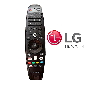Controle Remoto Smart LG sem mouse e sem voz