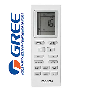 Controle AR Condicionado Gree 9060