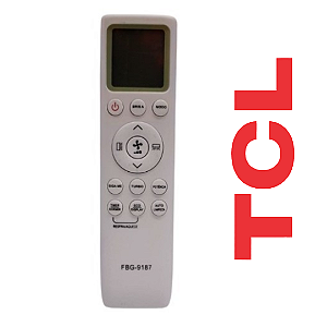 Controle AR Condicionado TCL 9187