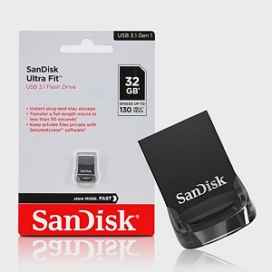 Pen Drive 32GB, Usb 3.1 Z43, Ultra Fit