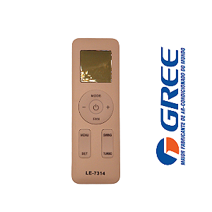 Controle Remoto Ar Condicionado Gree