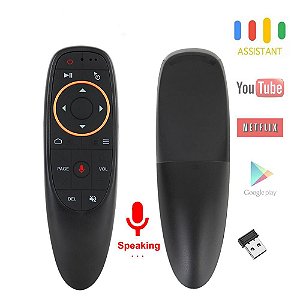 CONTROLE TVBOX AIR MOUSE G10S C/ VOZ