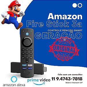 Amazon fire tv 3 geração original versão global 2022