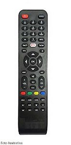 CONTROLE REMOTO TV SMART PHILCO NETFLIX 7094