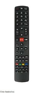 CONTROLE REMOTO TV LCD PHILCO NETFLIX 7487