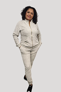 Conjunto Feminino de Plush k2b Sem Touca