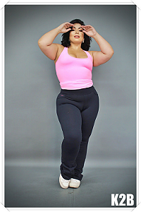 Calça Feminina  Flare Isa Plus Size