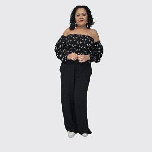 Calça Pantalona Ampla