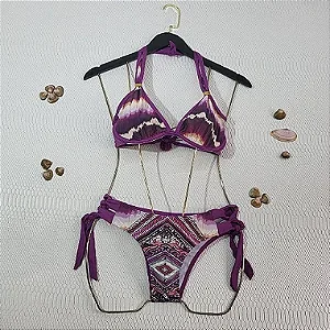 Biquíni Feminino Sem Bojo e Com Aro