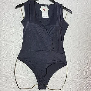 Body Feminino  Transpassado em Poliamida