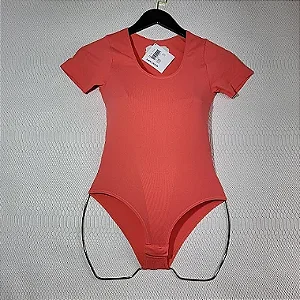 Body Feminina Loba Coral