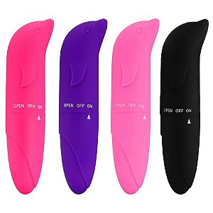 Vibrador Golfinho Aveludado Ponto G - Sexy Import
