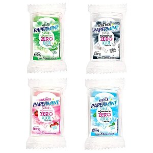 Papermint Lâminas Refrescantes Comestíveis Zero Açucar 600mg - Danilla Foods