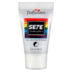 Gel Lubrificante Anestésico Anal Com Ação Dessensibilizante Sete Sensações 25g - Hot Flowers
