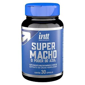 Suplemento Multivitamínico Em Cápsulas Potencializador Masculino Super Macho - Intt