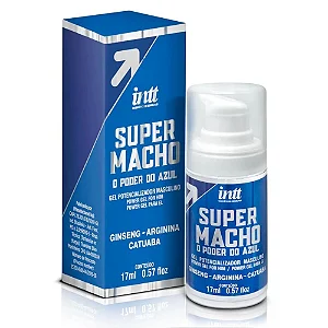 Gel Potencializador Masculino Super Macho Retarda A Ejaculação E Mantém A Ereção - Intt