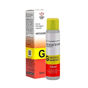 Gel Dessensibilizante Anal Nocucedim 18ml - Secred Love