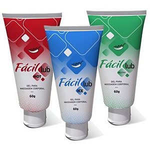 Gel Lubrificante Íntimo Fácil Lub 60g - Chillies