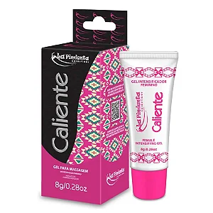 Gel Excitante Intensificador Feminino Caliente 8g - La Pimienta