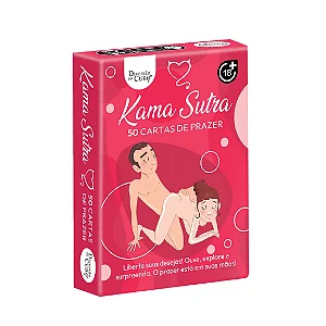 Baralho Kama Sutra 50 Cartas de Prazer com Posições Diversão ao Cubo