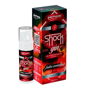 Shock Gin Excitante Elétrico Beijável 15g La Pimienta