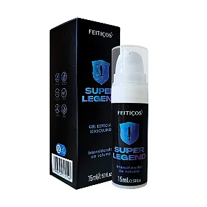 Super Legend Gel Intensificador de Volume Masculino Feitiços
