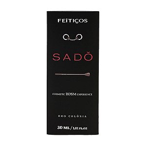 Sado Deo Colônia Masculina 30ml Feitiços Aromáticos