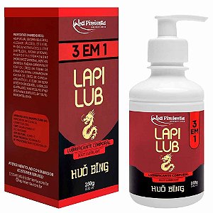 Lapi Lub Huo Bing Lubrificante Corporal Intensificador Excitante 250g La Pimienta