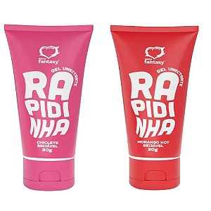 Lubrificante Íntimo Beijável Rapidinha 30g Sexy Fantasy