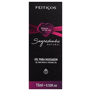 Segredinho Natural Gotas Excitantes 15ml Feitiços