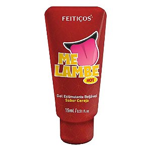 Me Lambe Hot Gel Excitante Beijável 15g Feitiços