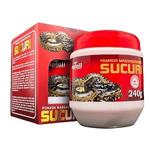 Pomada Massageadora Sucuri 240g Apinil