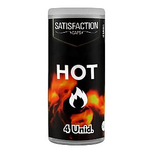 Ball Hot Cápsulas para Massagem Corporal Satisfaction Caps