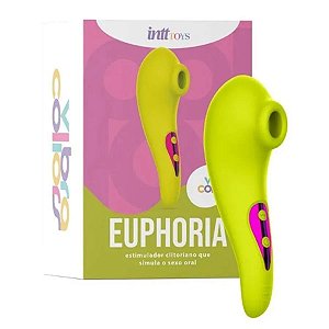 Euphoria Colors Estimulador Clitoriano Linha Vibra Collors Multivelocidade Intt