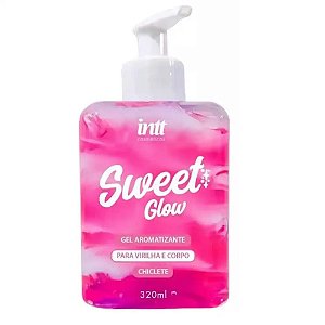 Sweet Glow Chiclete Gel Hidratante Beijável para Virilha e Bumbum 320ml Intt