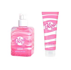 Kit Gel Blow Girl + Clareador Blow Hot Flowers