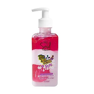 Babasoul Sexy Hidratante Beijável 280ml Soul Cosméticos - Iogurte de Morango