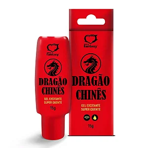 Dragão Chinês Gel Excitante Super Quente 15g Sexy Fantasy