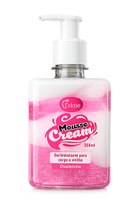 Gel Hidratante Beijável Mousse Cream Chicletinho 250ml - Êxtase