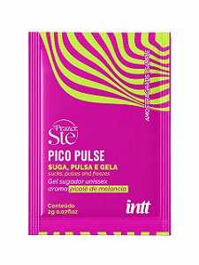 Sachê Pico Pulse Gel Sugador Unissex Suga Pulsa e Gela 2g Intt