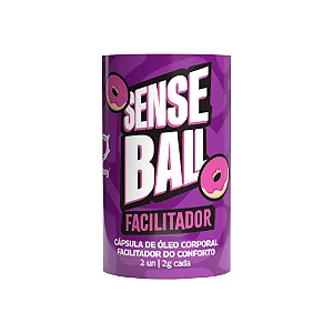 Cápsula Sense Ball Facilitadora com 2 unidades Sexy Fantasy