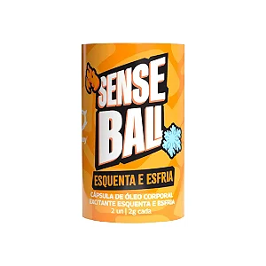 Capsula Sense Ball Esquenta e Esfria com 2 unidades Sexy Fantasy