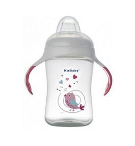 Copo com Bico de Silicone Passaro Kababy 300 ml