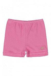 Short em Suedine Pink