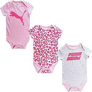 Kit Body Animal Print 3 Peças - Puma