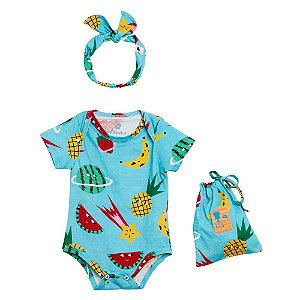 Conjunto Body e Faixa Frutas – Fábula